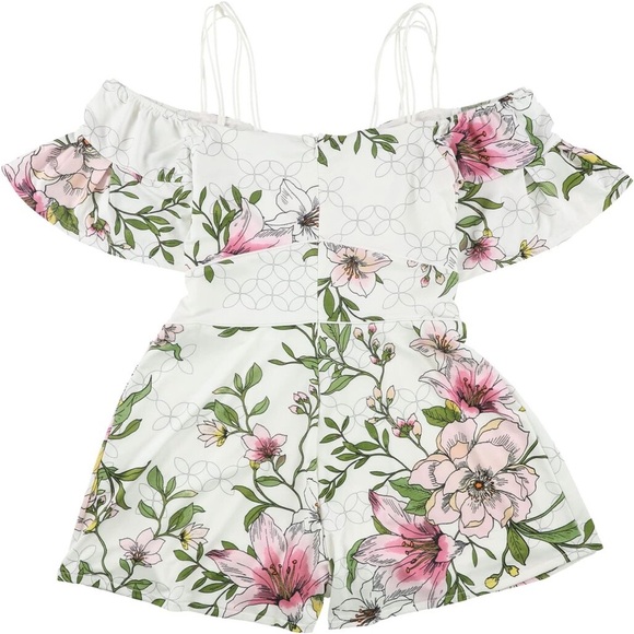Guess floral romper size small - Picture 3 of 11